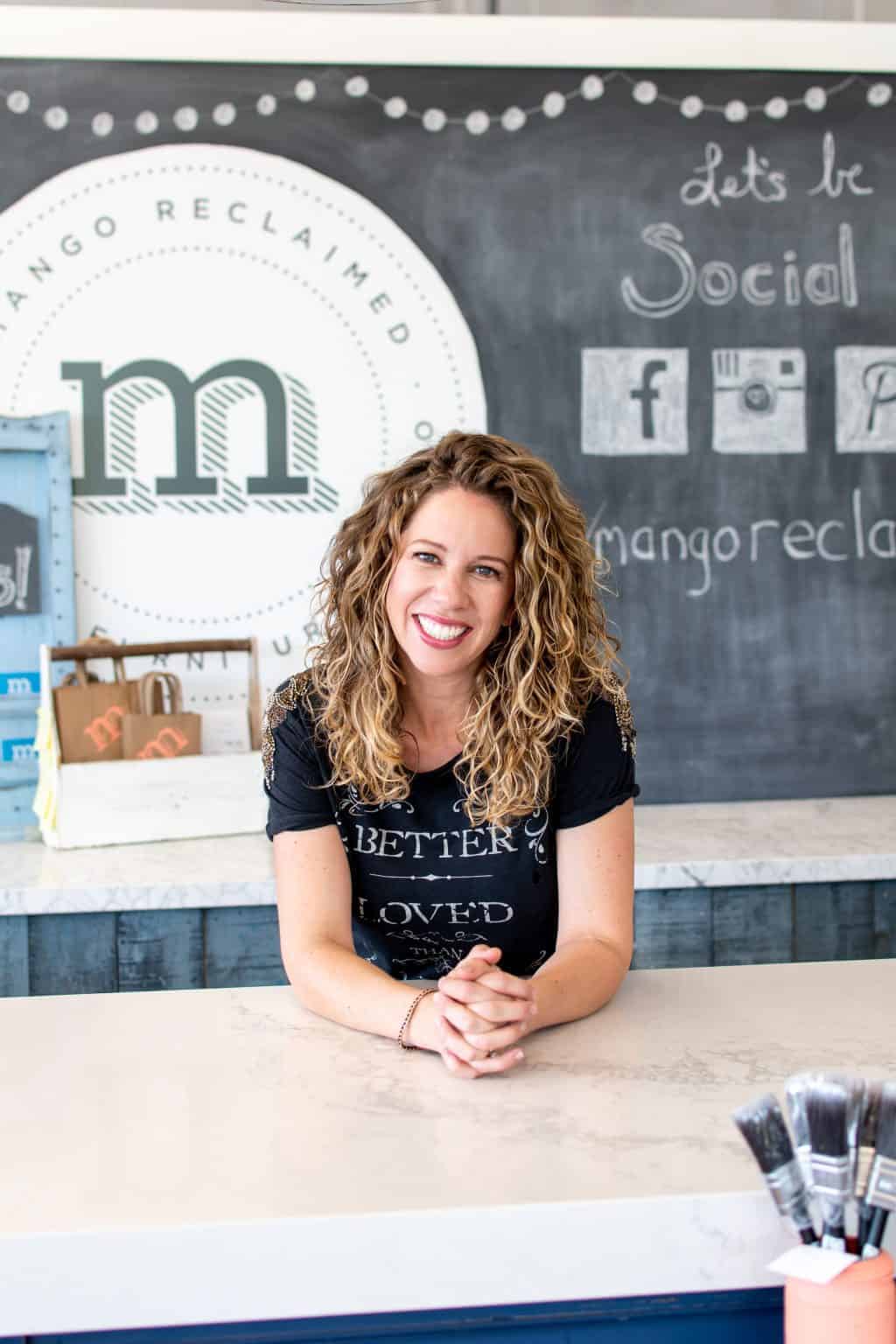 Melanie Curley owner of Mango Reclaimed invites you to become a retailer of Mango Paint
