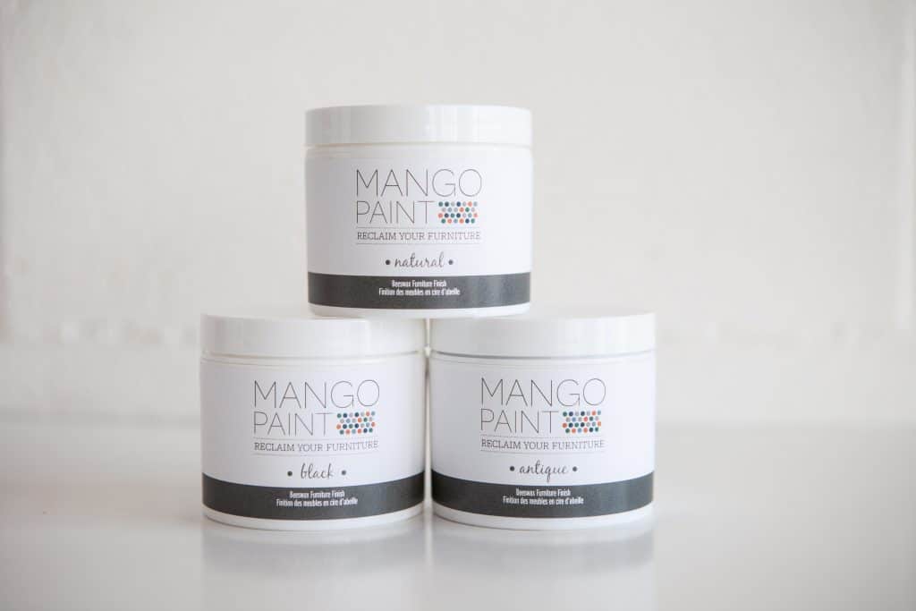 Mango Paint beeswax furniture finish is soft and easy to apply