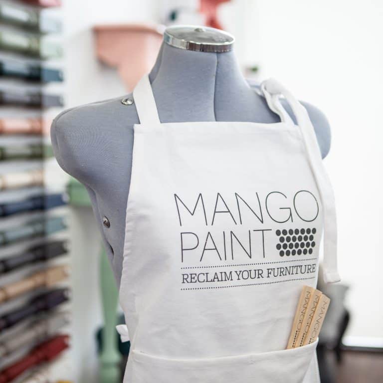 Mango Paint branded painters apron