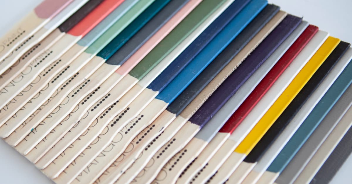 Mango Paint painted paint paddles full colour collection